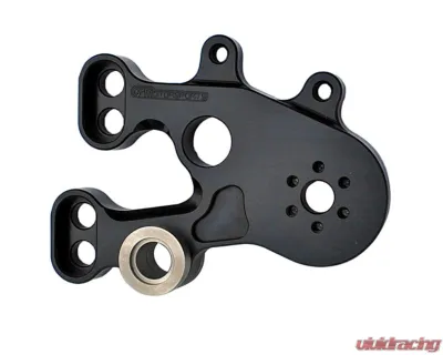 Woodcraft Technologies Black Left Hand Side Eccentric Bracket Ducati 2012-2022 - 05-0645L