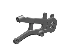 Woodcraft Technologies Black Left Hand Side Bracket Ducati Panigale V4 | Streetfigther V4 2018-2022