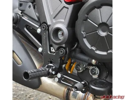 Woodcraft Technologies STD Shift Complete Rearset Ducati Diavel 2011-2018 - 05-0670B
