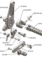 Woodcraft Technologies STD Shift Complete Rearset Ducati Diavel 2011-2018                                     - 05-0670B - Image 4