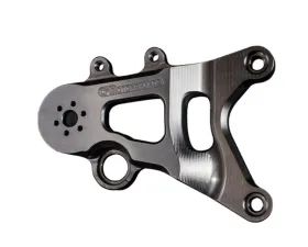 Woodcraft Technologies Black Anodized Brake Side Eccentric Bracket MV Agusta 2012-2019
