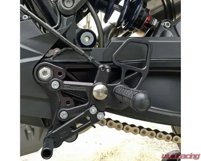 Woodcraft Technologies Complete Adjustable Rear Set Kit (With Folding Toe Pieces) KTM 790 | 890 Duke 2018-2022 - 05-0790BX