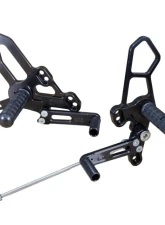 Woodcraft Technologies Complete STD/GP Shift Adjustable Rear Set Kit w/ Pedals (With Folding Toe Pieces) Yamaha 2015-2022                                     - 05-4407BX - Image 3