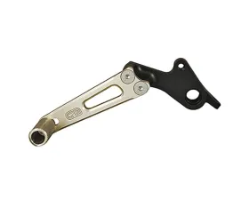 Woodcraft Technologies Aluminum Silver Brake Pedal Assembly Ducati 1098 | 1198 | 848 2007-2013