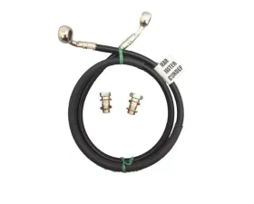 Woodcraft Technologies Black ABS Rear Brake Line Complete Assembly Ducati Monster 2009-2013