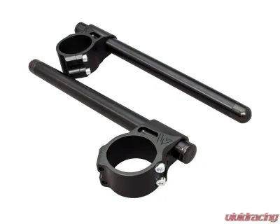 Woodcraft Technologies Silver 3 Piece Split Clip-ons w/ 51mm Clamp & Special 1" Bars - 12-0151-1S