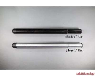 Woodcraft Technologies Silver 3 Piece Split Clip-ons w/ 51mm Clamp & Special 1" Bars - 12-0151-1S