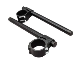 Woodcraft Technologies Black Motorcycle Clip-ons w/ 50mm Clamp & 7/8