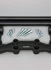 Woodcraft Technologies 1" Standard Rise Clipon Adapter Plate w/ Standard Black Bars Kawasaki Ninja 650 | ER-6n 2006-2016                                     - 12-1125 - Image 5