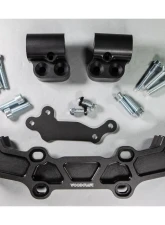 Woodcraft Technologies 1" Rise Clipon Adapter Plate w/ Standard Black Bars Yamaha FJ-09 | FZ-09 | XSR900 2014-2021                                     - 12-1409 - Image 5