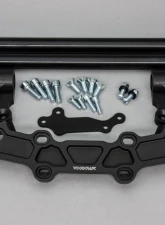 Woodcraft Technologies 1" Rise Clipon Adapter Plate w/ Standard Black Bars Yamaha FJ-09 | FZ-09 | XSR900 2014-2021                                     - 12-1409 - Image 2