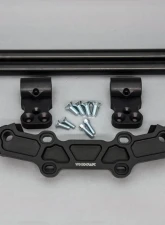 Woodcraft Technologies 1" Rise Clipon Adapter Plate w/ Long Black Bars Yamaha FZ-10 | MT-10 2017-2023                                     - 12-1416 - Image 3