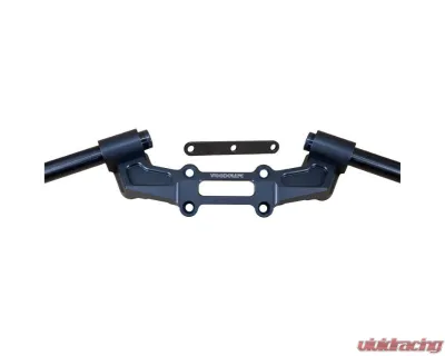 Woodcraft Technologies 1" Rise Clipon Adapter Plate Complete Kit Yamaha XSR700 2018-2022 - 12-1417G
