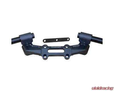 Woodcraft Technologies 1" Rise Clipon Adapter Plate Complete Kit Yamaha XSR700 2018-2022 - 12-1417G