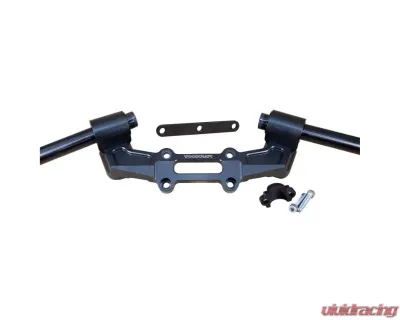 Woodcraft Technologies 1" Rise Clipon Adapter Plate Complete Kit Yamaha XSR700 2018-2022 - 12-1417G