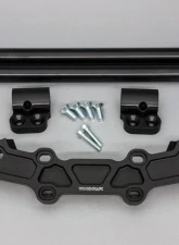 Woodcraft Technologies 1" Rise Clipon Adapter Plate w/ XL Black Bars Yamaha MT-09 | XSR900 2018-2023                                     - 12-1419 - Image 4