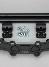 Woodcraft Technologies 1" Rise Clipon Adapter Plate w/ XL Black Bars Yamaha MT-09 | XSR900 2018-2023                                     - 12-1419 - Image 2