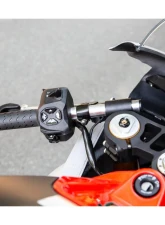 Woodcraft Technologies 1" Riser Clipons w/ BXL & Reservoir Mount Aprilia RS 660 2021-2023                                     - 12-1551-BXLA1 - Image 2