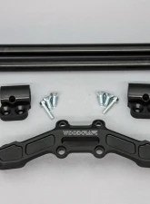 Woodcraft Technologies 1" Standard Rise Clipon Adapter Plate w/ XL Black Bars Ducati Scrambler 2015-2020                                     - 12-1615 - Image 4