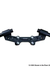 Woodcraft Technologies 1" Standard Rise Clipon Adapter Plate w/ Std. Black Bars Ducati Monster 1200 2014-2016                                     - 12-1630 - Image 5