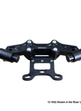 Woodcraft Technologies 1" Standard Rise Clipon Adapter Plate w/ Gauge Mount Ducati Monster 1200 2017-2021                                     - 12-1632 - Image 2