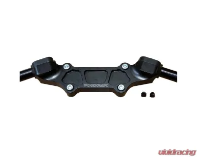 Woodcraft Technologies 1" Riser Adapter Plate w/ Standard Black Bars Ducati Monster 937 2021-2022 - 12-1637