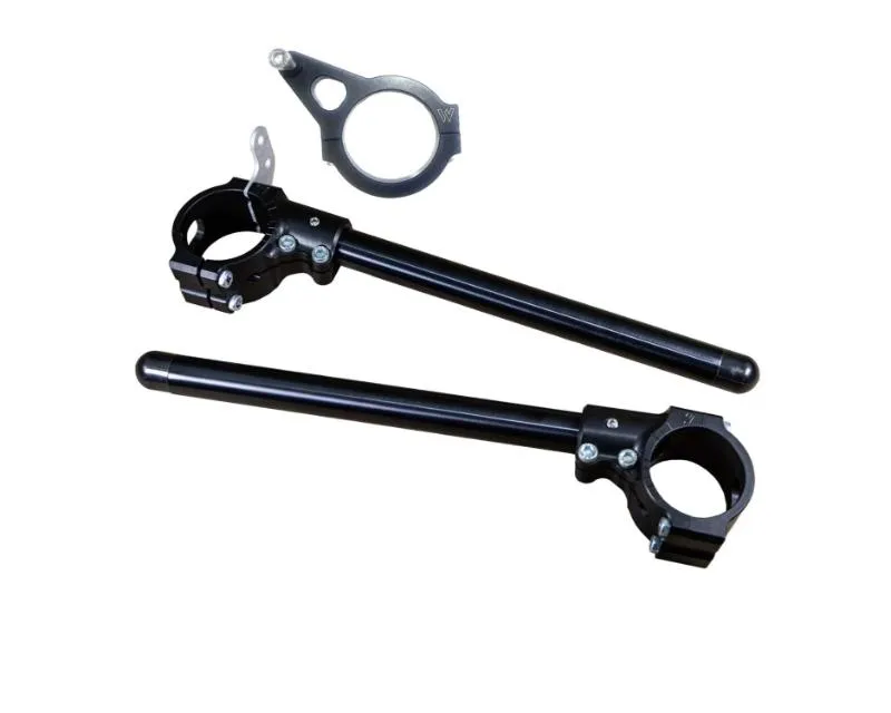Woodcraft Technologies 53mm Zero Offset Woodcraft Motorcycle Clip-ons Ducati Panigale V4 | V2 2018-2022 - 12-2153-D1