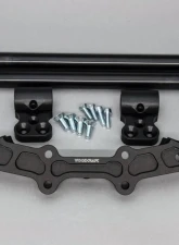 Woodcraft Technologies 1" Rise Clipon Adapter Plate w/ Standard Black Bars Yamaha FZ-07 | MT-07 2015-2020                                     - 12-1407 - Image 2
