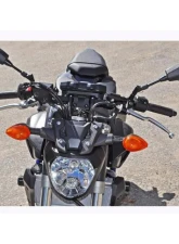 Woodcraft Technologies 1" Rise Clipon Adapter Plate w/ Standard Black Bars Yamaha FZ-07 | MT-07 2015-2020                                     - 12-1407 - Image 3