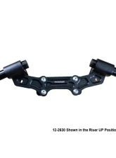 Woodcraft Technologies 1.5" Standard Rise Clipon Adapter Plate w/ Std. Black Bars Ducati Monster 1200 2014-2016                                     - 12-2630 - Image 2