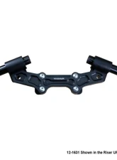 Woodcraft Technologies 1" Standard Rise Clipon Adapter Plate w/ XL Black Bars Ducati Monster 821 2014-2017                                     - 12-1631 - Image 5