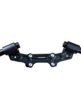 Woodcraft Technologies 1.5" Standard Rise Clipon Adapter Plate w/ XL Black Bars Ducati Monster 821 2014-2017                                     - 12-2631 - Image 5