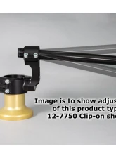 Woodcraft Technologies 35mm Rise Side Mount Adjustable Angle Clipon Risers w/ 33mm Clamp & 7/8" Bars - Regular                                     - 12-2733-78B - Image 5