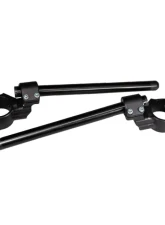 Woodcraft Technologies Side Mount 35mm Rise Adjustable Clip-on Riser w/ 50mm Clamp & 11" Bars Kawasaki Ninja ZX-636R 2013-2023                                     - 12-2750-11K1 - Image 6