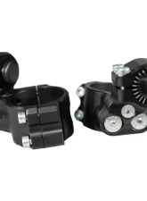 Woodcraft Technologies Side Mount 35mm Rise Adjustable Clip-on Riser w/ 50mm Clamp & 11" Bars Kawasaki Ninja ZX-636R 2013-2023                                     - 12-2750-11K1 - Image 2