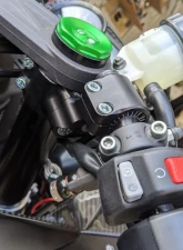 Woodcraft Technologies Side Mount 35mm Rise Adjustable Clip-on Riser w/ 50mm Clamp & 11" Bars Kawasaki Ninja ZX-636R 2013-2023                                     - 12-2750-11K1 - Image 5