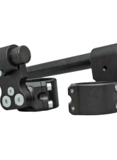 Woodcraft Technologies Black 35mm Front Adjustable Rise Motorcycle Clip-ons w/ 50mm Clamp & 7/8" Bars - Standard Ducati 1998-2006                                     - 12-3650-78BD1 - Image 4