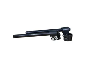 Woodcraft Technologies Black 35mm Rise Front Mount Adjustable Angle Clipon Risers w/ 33mm Clamp & 7/8