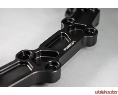 Woodcraft Technologies Front Mount 35mm Eccentric Adjustable Adapter Plate Assembly Yamaha MT-09 2018-2020 - 12-36419