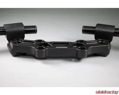 Woodcraft Technologies Front Mount 35mm Eccentric Adjustable Adapter Plate Assembly Yamaha MT-09 2018-2020 - 12-36419