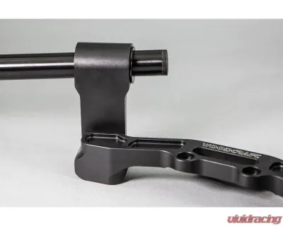 Woodcraft Technologies 35mm Front Adjustable Rise Clipon Adapter Plate w/ XL Black Bars Ducati Scrambler 2015-2020 - 12-36615