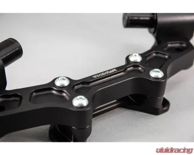 Woodcraft Technologies Front Mount 35mm Eccentric Adjustable Adapter Plate Assembly Ducati Monster 821 2014-2017 - 12-36631
