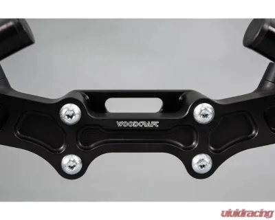 Woodcraft Technologies Front Mount 35mm Eccentric Adjustable Adapter Plate Assembly Ducati Monster 821 2014-2017 - 12-36631