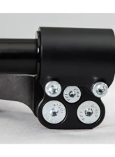 Woodcraft Technologies 75mm Front Adjustable Riser Clipon Adapter Plate w/ XL Black Bars Ducati Monster 1100 | 696 | 697 | 796 2009-2014                                     - 12-76660 - Image 3