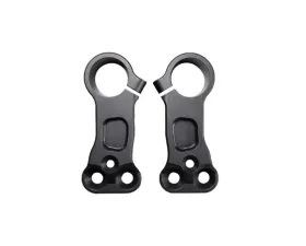 Woodcraft Technologies 75mm Side Mount Adjustable Clipon Riser Clamp Set (L/R) Kawasaki Ninja 650 | Z650 2017-2022