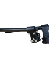Woodcraft Technologies Black 75mm Rise Front Mount Adjustable Angle Clipon Risers w/ 55mm Clamp & 7/8" Bars - Regular                                     - 12-7655-78B - Image 2