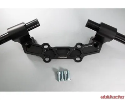 Woodcraft Technologies Front Mount 75mm Eccentric Adjustable Adapter Plate Assembly Yamaha FZ-10 | MT-10 2017-2020 - 12-76416