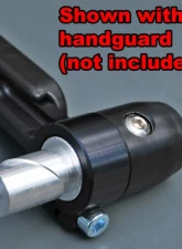 Woodcraft Technologies Heavy Duty Plastic OEM Bar End Slider w/ Guard Mount (Single Side) Kawasaki | KRAMER | Suzuki 1998-2022                                     - 16-2299 - Image 3