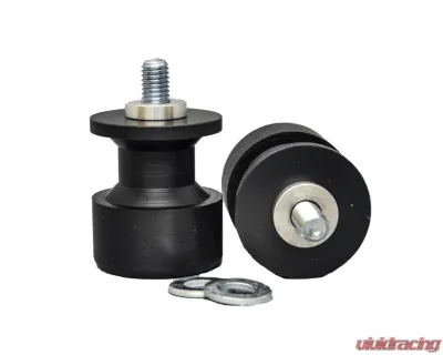 Woodcraft Technologies 8mm Swingarm Plastic Spool Sliders - 2 Step BMW | Honda | Kawasaki 2009-2024 - 27-3801