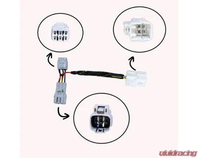 Woodcraft Technologies Keyswitch Elimination Harness Kawasaki ZX636R 2019-2023 - 43-0109